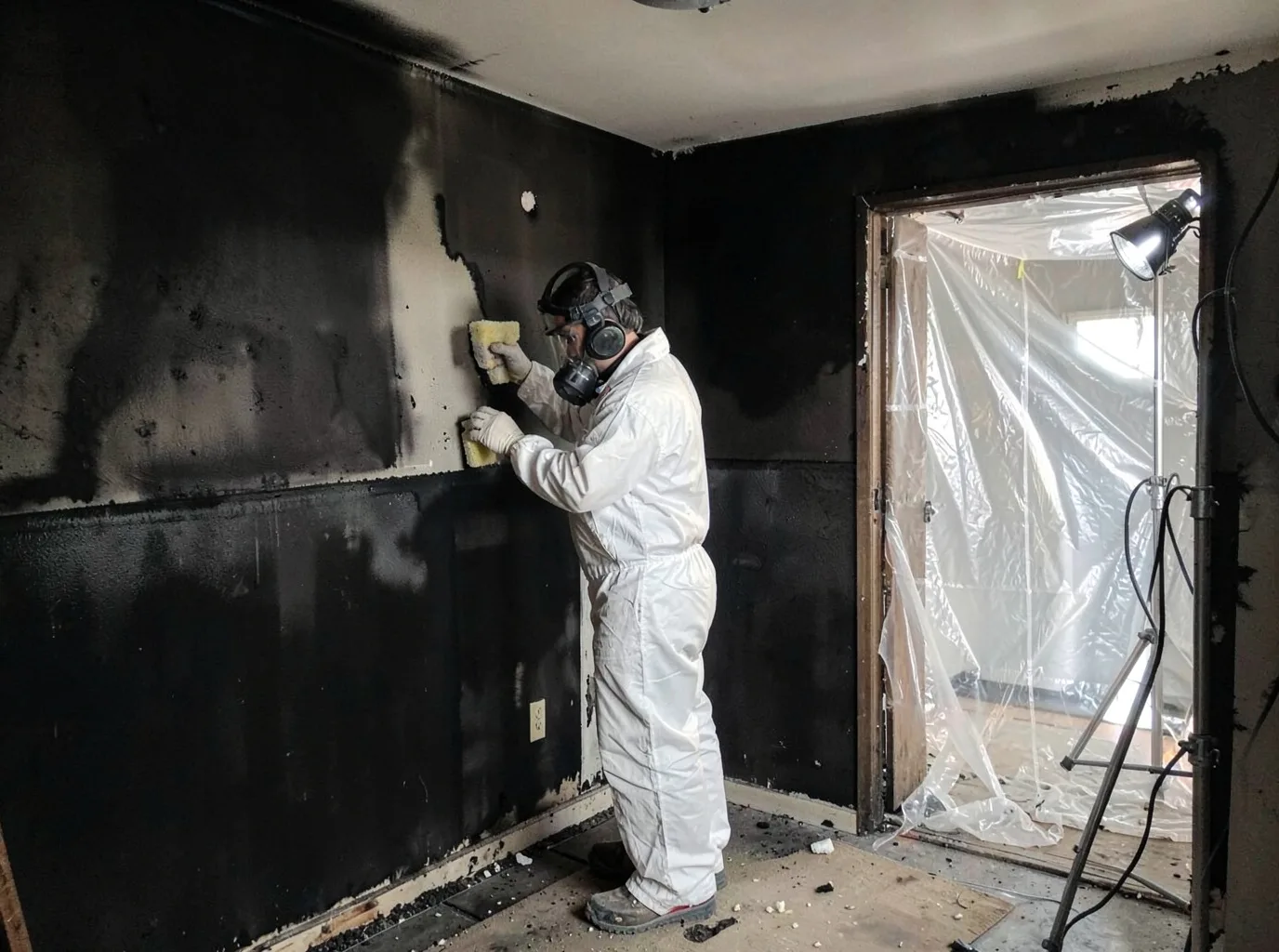 Fire Damage Restoration company in Spivey, KS